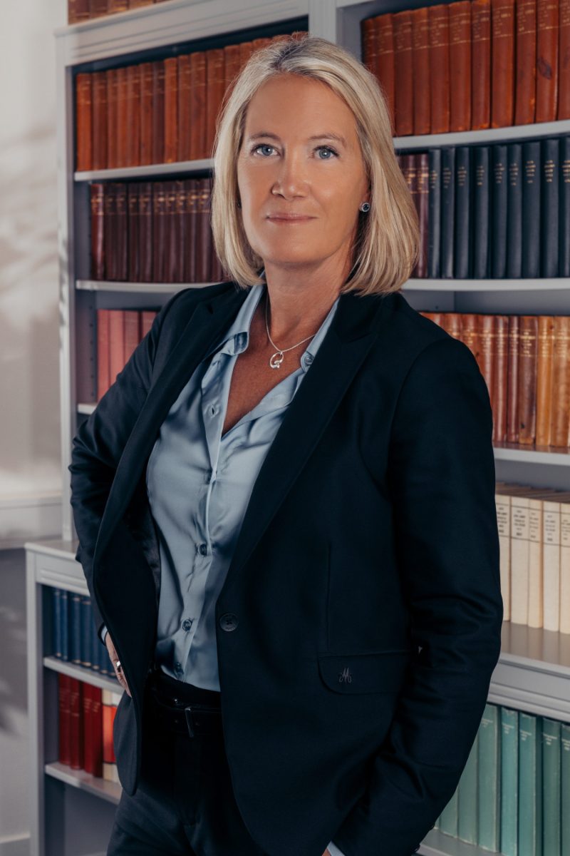 Porträtt av Eva Engström, advokat och delägare på Advokatbyrån Novum