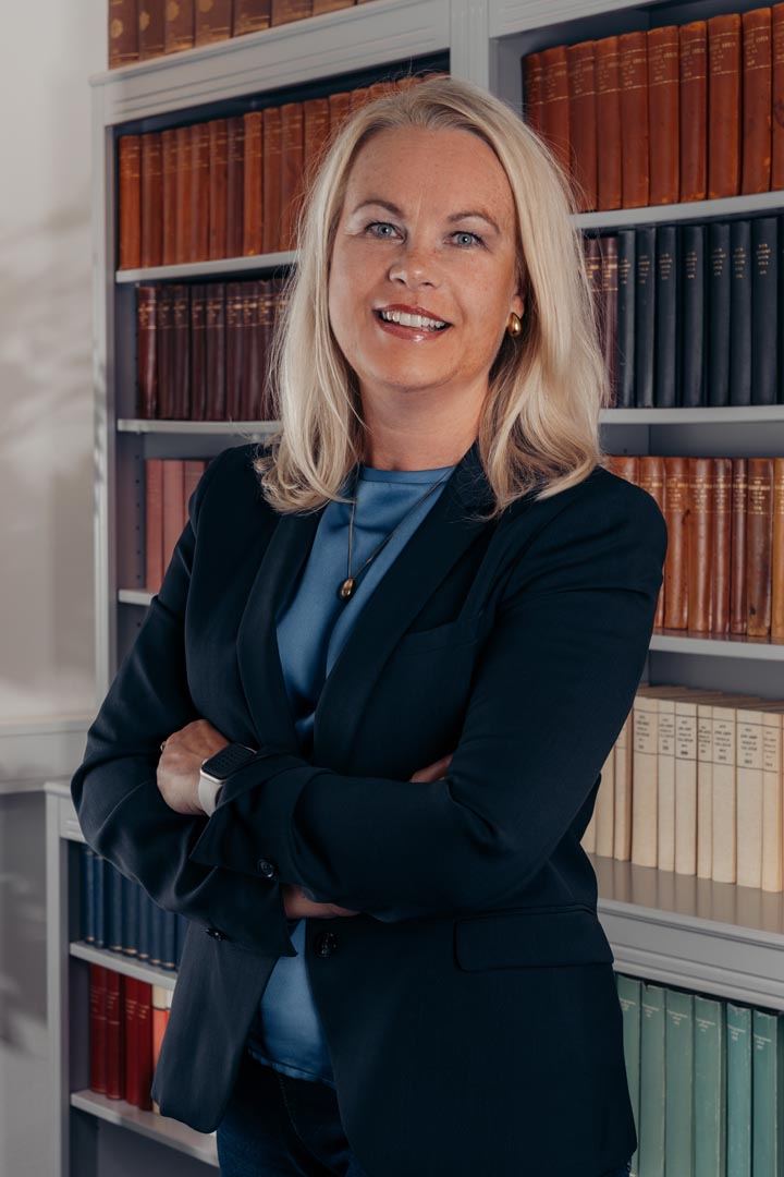 Porträtt av Karin Ryckertz, ekonomi och administration på Advokatbyrån Novum